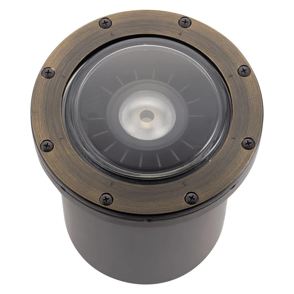 17 W 3000K Halogen Centennial Brass 15 Degrees Beam Accent Light | KIC16023CBR30