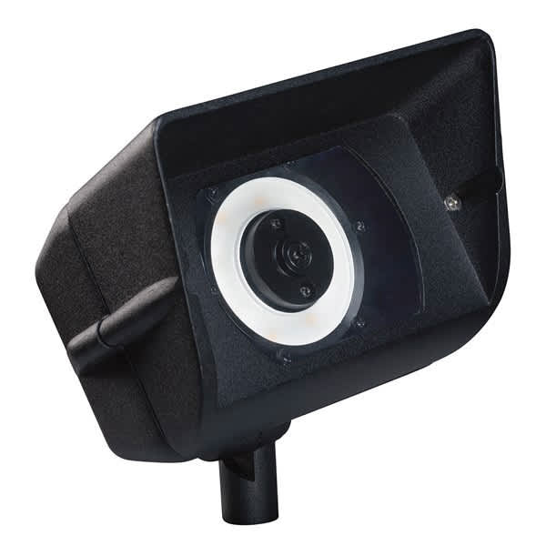 4.3 W 3000K Integrated LED Textured Black Aluminum Wall Wash Light | KIC16070BKT30R