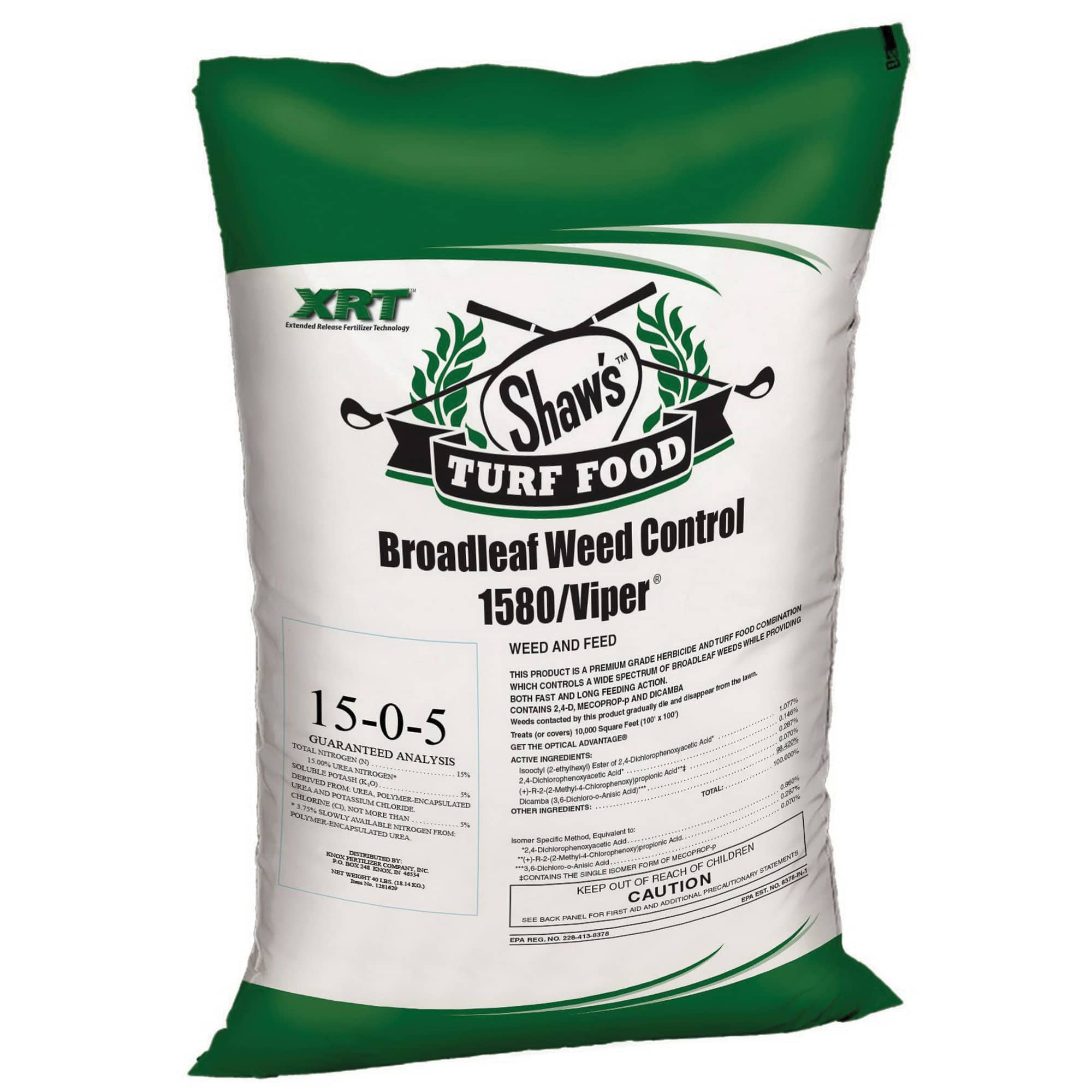 50 lb Granular 20-0-4 N-P-K 12500 sq-ft Coverage Professional Turf Herbicide | KNX1112499