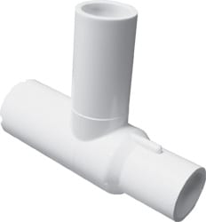 1" Tee PVC Sch. 40 Slip x Spigot x Slip | 1377-010