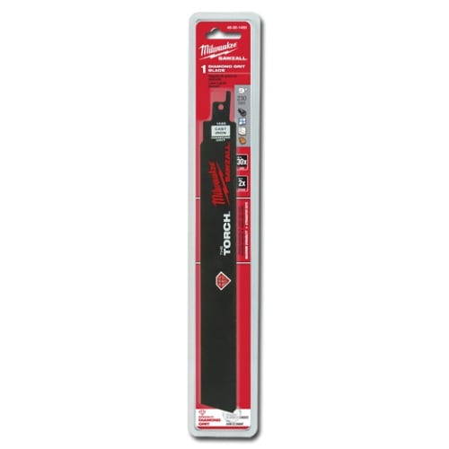 9" Bright Straight Back Diamond Grit For Reciprocating Saws Saw Blade | MKE48001450