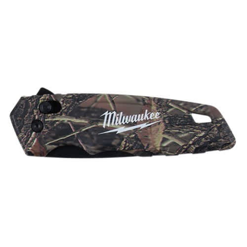 2.92" x 0.04" Stainless Steel Blade Plastic Handle Camo Spring Assisted Folding Knife | MKE48221535