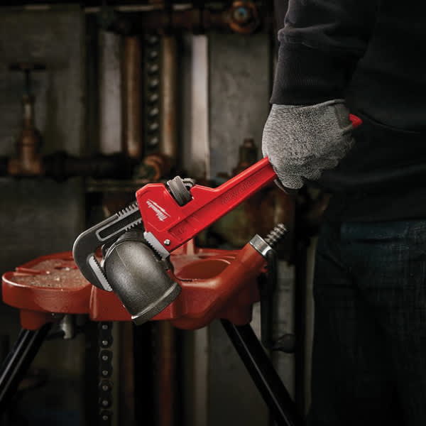 12" Steel Ergonomic Pipe Wrench | MKE48227112