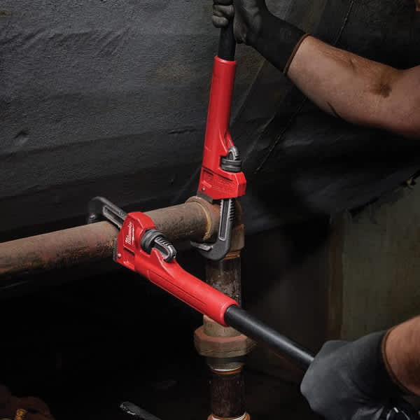24" Alloy Steel Cheater Adaptable Pipe Wrench | MKE48227314