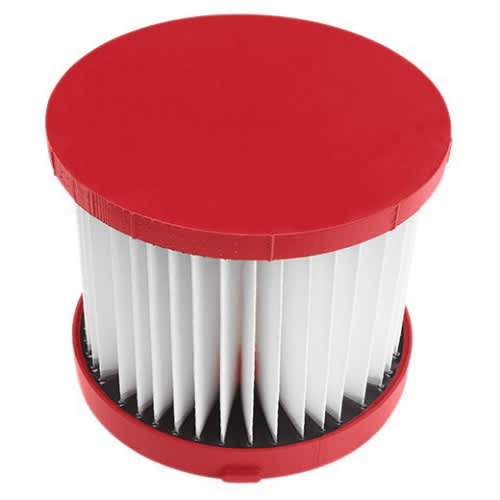 6" x 6" x 5.5" Fabric/Metal Red HEPA Wet/Dry Filter Kit | MKE49901900