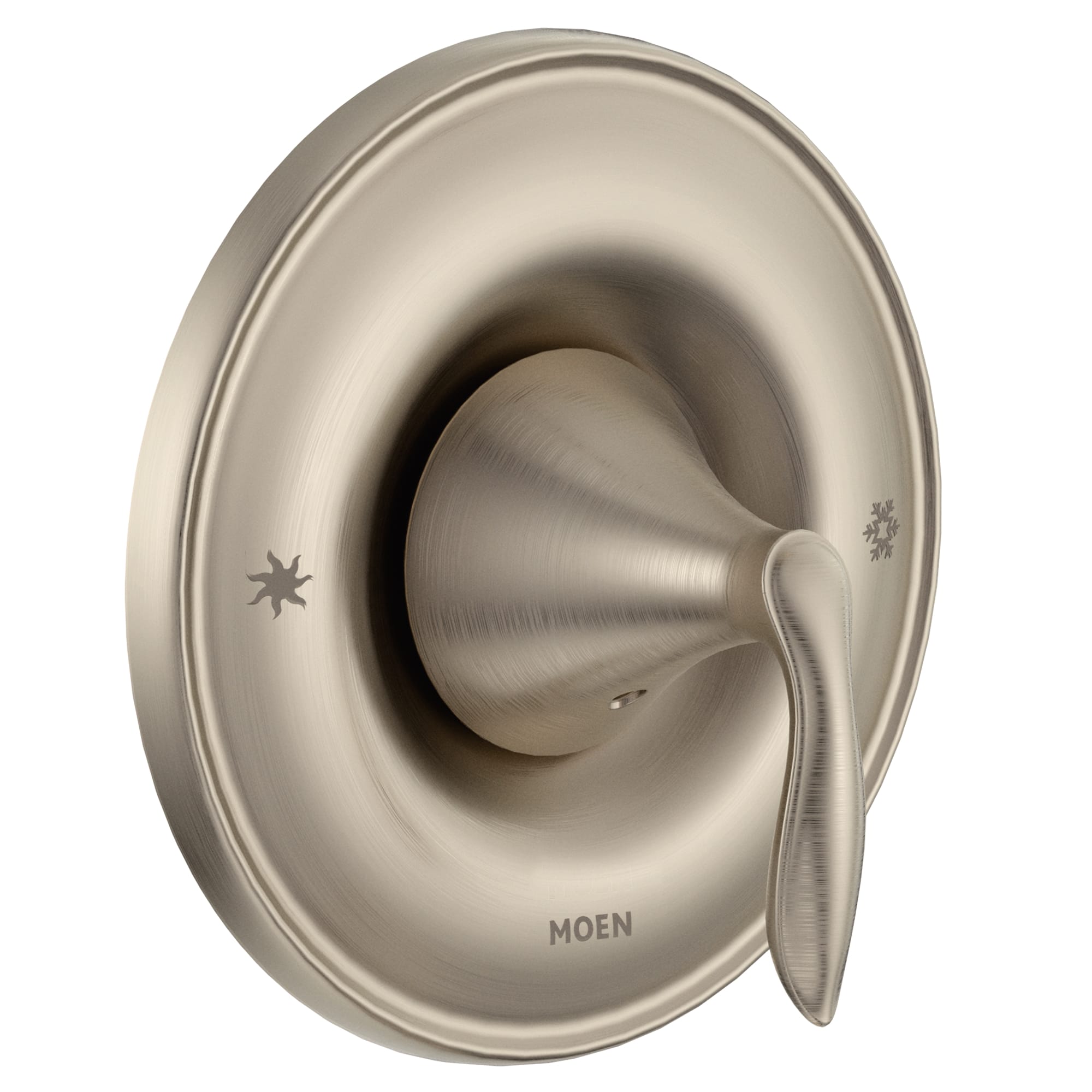 7" Metal Brushed Nickel Eva 1-Handle Valve Only Trim | MONT2131BN