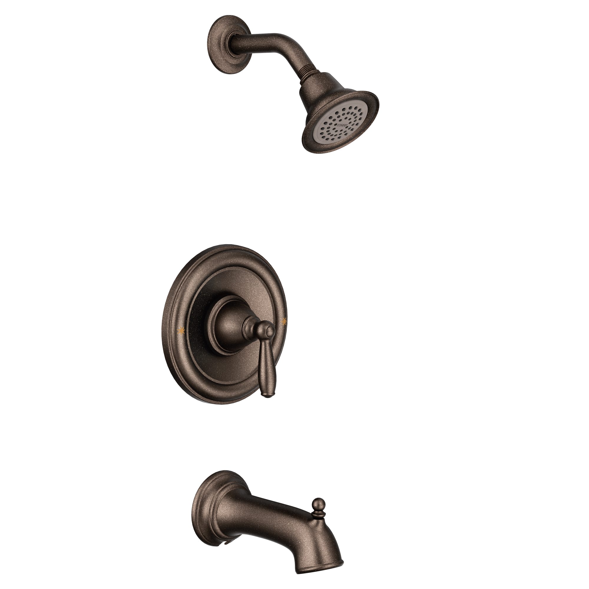 1/2" IPS Copper 3-1/2" Metal Oil Rubbed Bronze 1-Handle Tub/Shower Trim Kit | MONT2153ORB