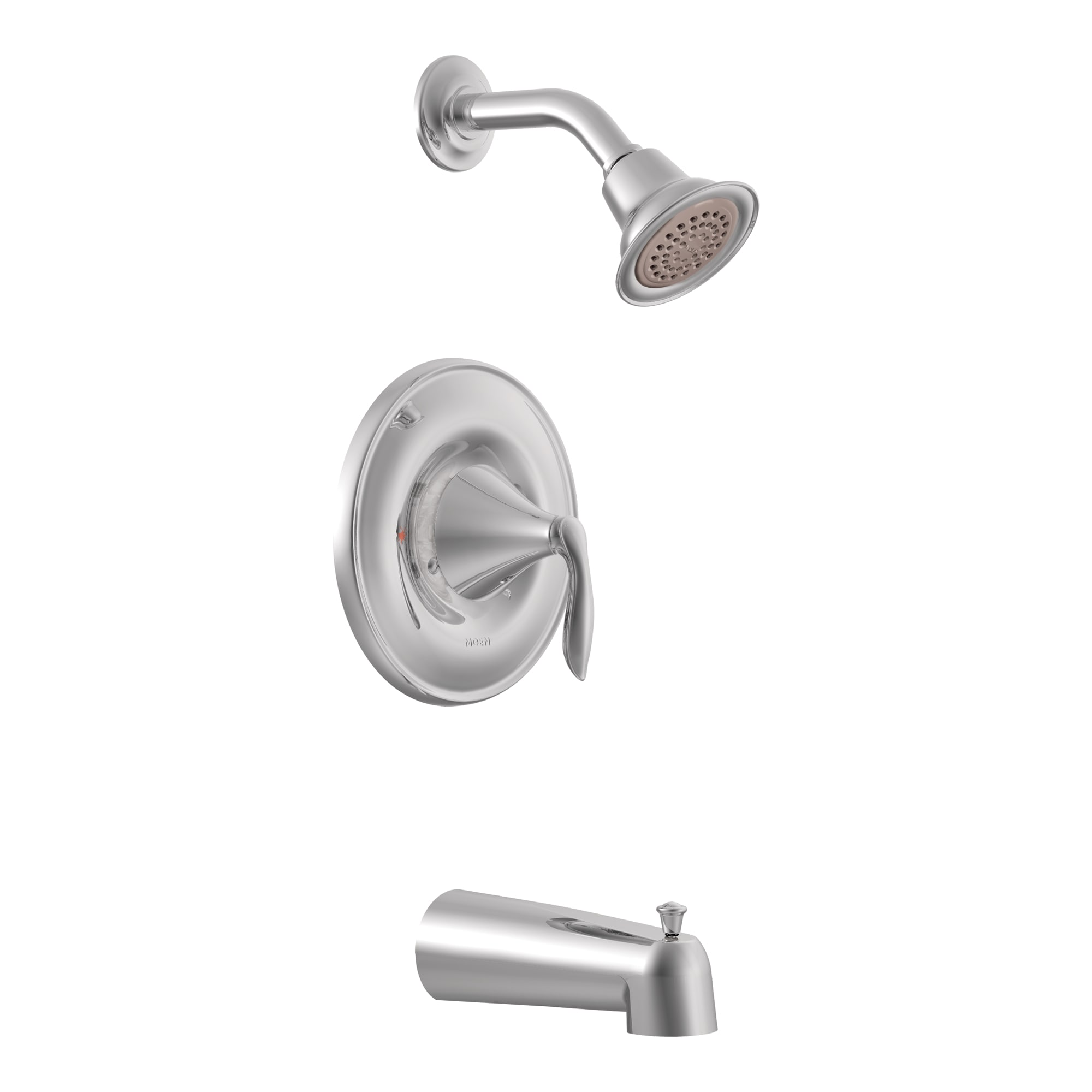 1/2" Copper 7" Metal Chrome 1-Handle Tub/Shower Trim Kit | MONT62133