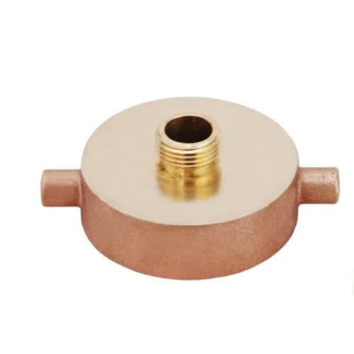 2-1/2" x 2" FNST x MIPT Lead-Free Brass Fire Hydrant Adapter | MATHYD263LF
