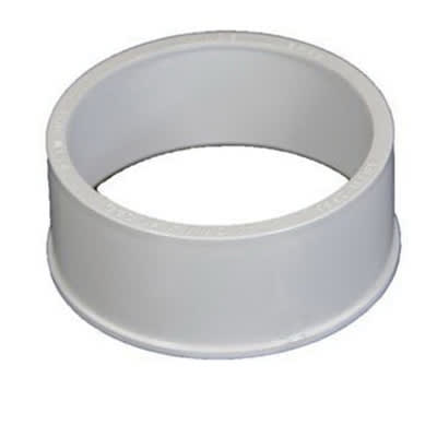 Adapter Sleeve, 4" Spigot x Solvent Sewer PVC P Series SDR-35 Solvent Weld