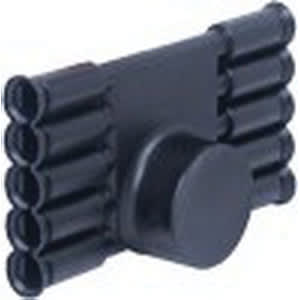 6" HDPE Horizontal/Vertical Snap and Lock Inline Side Outlet | MUT06003SO