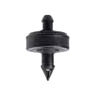 0.16 to 0.17" x 0.16" Self-Piercing Barb 1 gph Black Point Source Pressure Compensating Emitter | NEESPCV10100