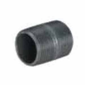 3/8" x 4" MNPT Black Steel Schedule 40 Pipe Nipple | NPB003X04