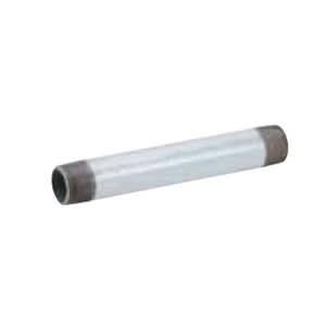 1" x 5" Threaded Galvanized Steel Schedule 40 Pipe Nipple | NPG010X05
