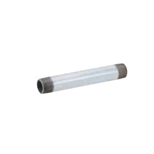 1-1/2" x 60" Threaded Galvanized Steel Schedule 40 Pre-Cut Pipe Nipple | NPG015X60