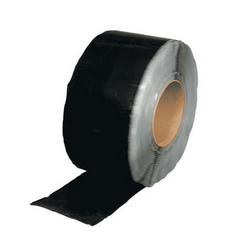 100" x 6" EPDM Black Peel and Stick Roll Cured Cover Strip | PNXCCOVERSTRIP