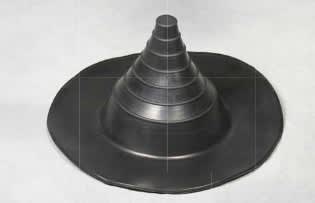 6" EPDM Black Pipe Seal | PNXPSPIPESEAL