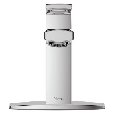 1/2" NPSM 5-15/16" x 1-9/16" Metal Polished Chrome Deckard Series Single Control Bathroom Faucet | PPFLG42DAPC