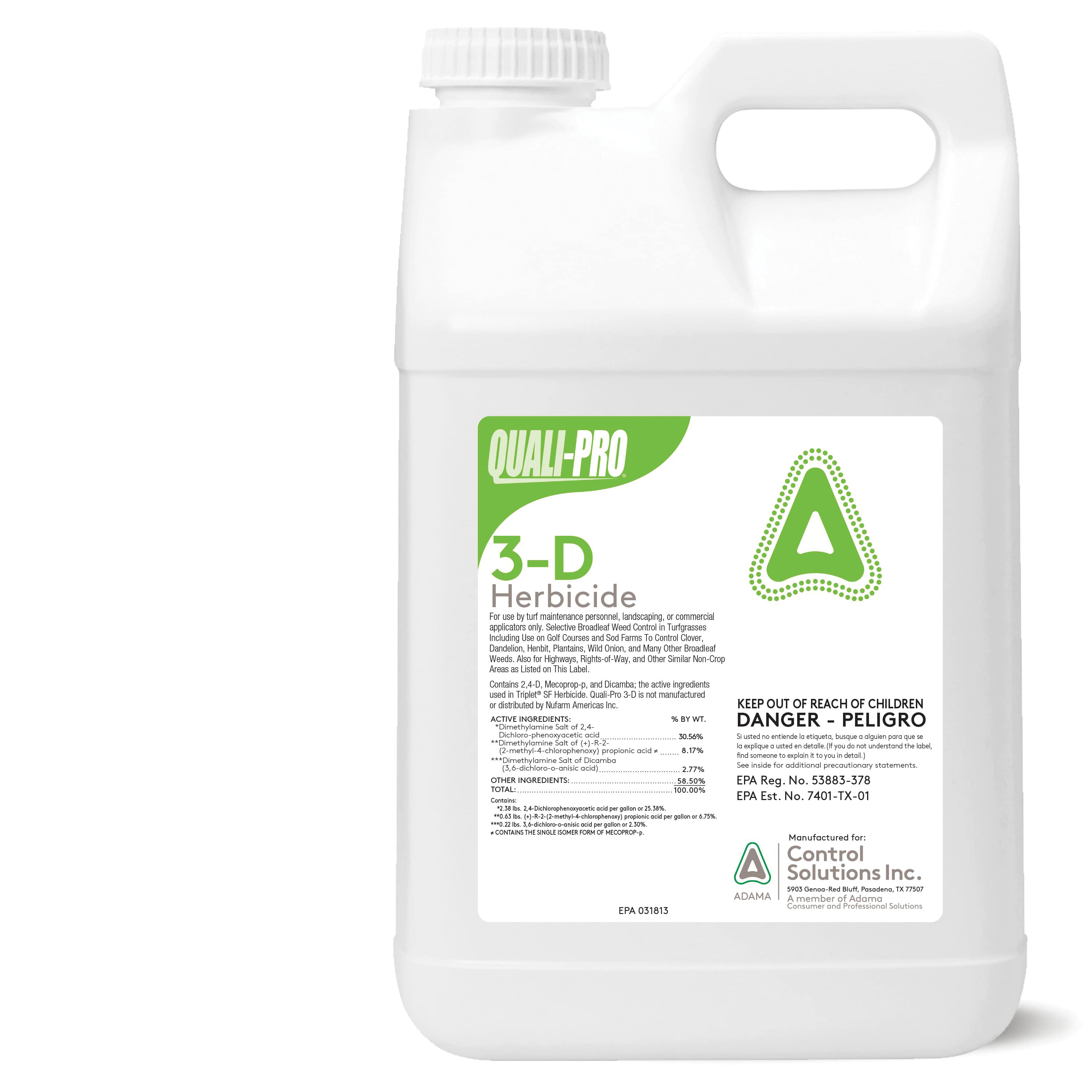 30 Gallon Liquid Phenoxy Clear/Amber 8.5 to 9 pH 3-D Herbicide | QUP83013828
