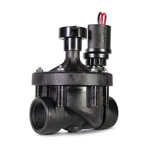 1" NPT Glass-Filled Nylon 20 - 200 psi PESBIVM Series Scrubber with Smart Solenoid Irrigation Valve | RBC100PESBIVM