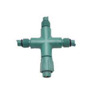 Green 4-Way X-Connector | SRCC05027