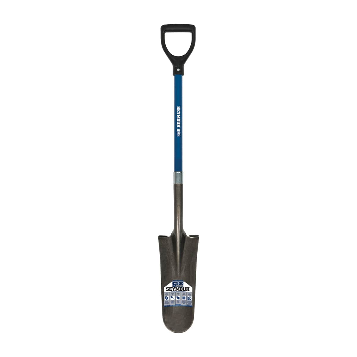 14" Blade 26" Fiberglass Handle Drain Spade | STR49457