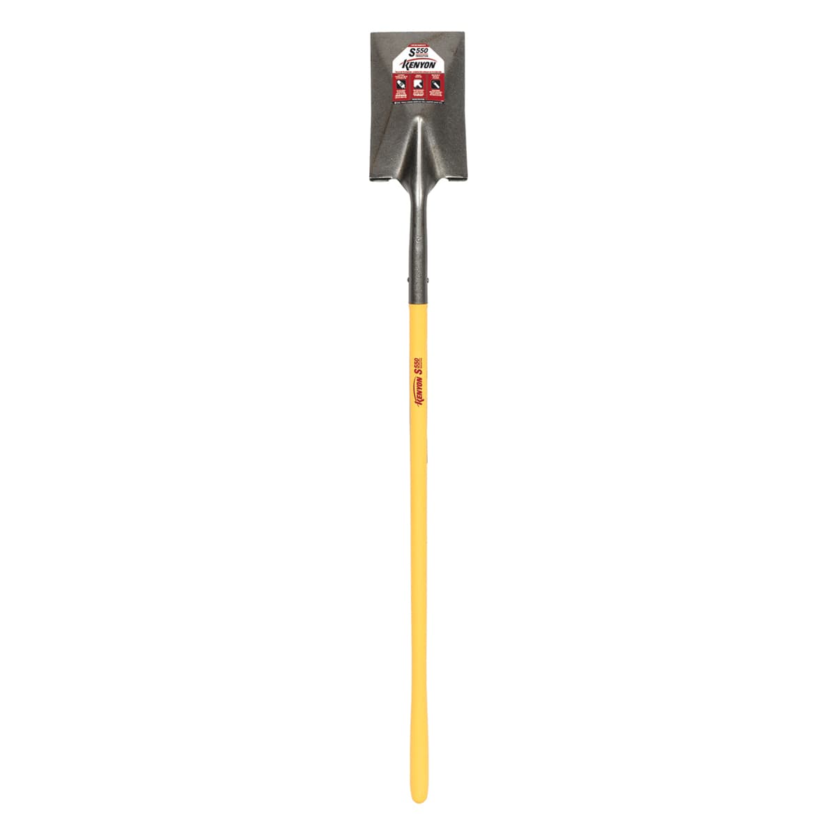 7" x 12" Blade 48" Handle Garden Spade Shovel | STR49653