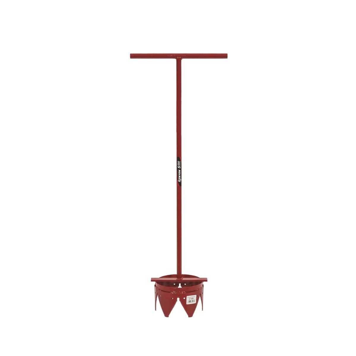 3-1/2" x 33" Powder Coated Steel T-Handle Steel Sprinkler Head Trimmer | STR85423