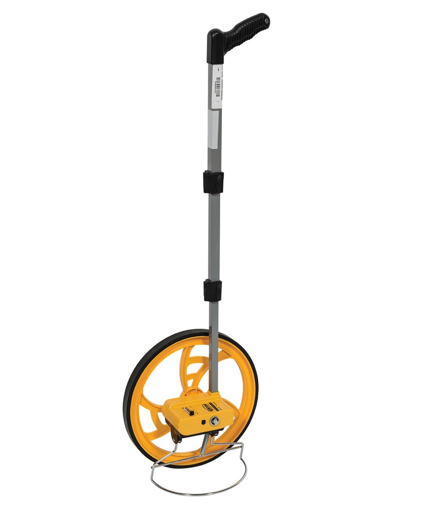 Metal Ergonomic/Telescoping Handle Ground Scaper Measuring Wheel | STR85703