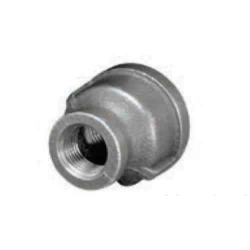 1" x 1-1/2" FNPT Black Malleable Iron Reducing Coupling | TFBBR211