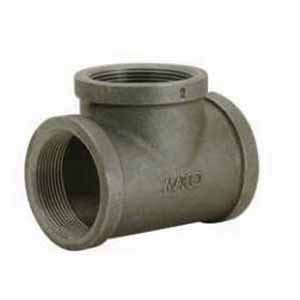 1-1/2" x 1-1/2" x 3/4" FNPT Galvanized Malleable Iron Reducing Tee | TFGT210