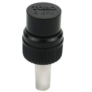 Toro Drip Bubbler 1/4" x 4 gph Plastic & Chloramine-Stabilized Silicone | DB-04-PC