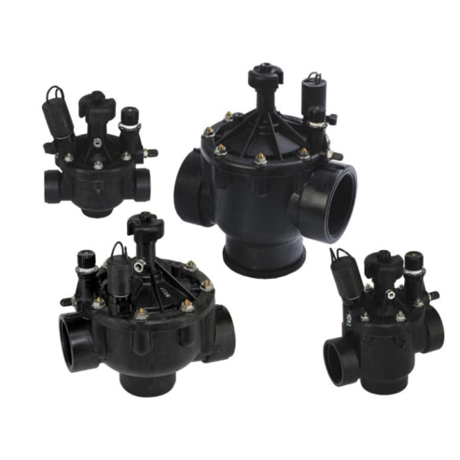 1" FNPT Glass-Filled Nylon 10 - 220 psi P-220 Series Electric Heavy-Duty with EZ Reg Globe/Angle Valve | TOLP2202704
