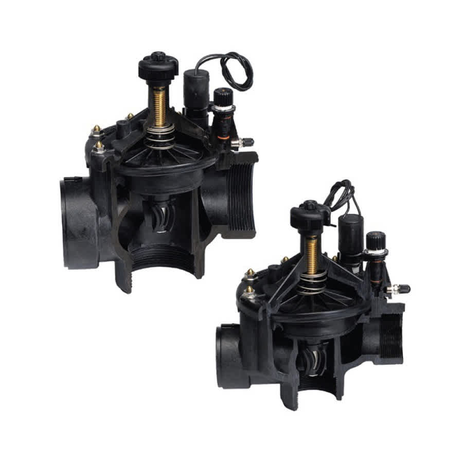 1" FNPT Glass-Filled Nylon 10 - 220 psi P-220 Scrubber Series Heavy-Duty Electric Scrubber Valve | TOLP220S2604