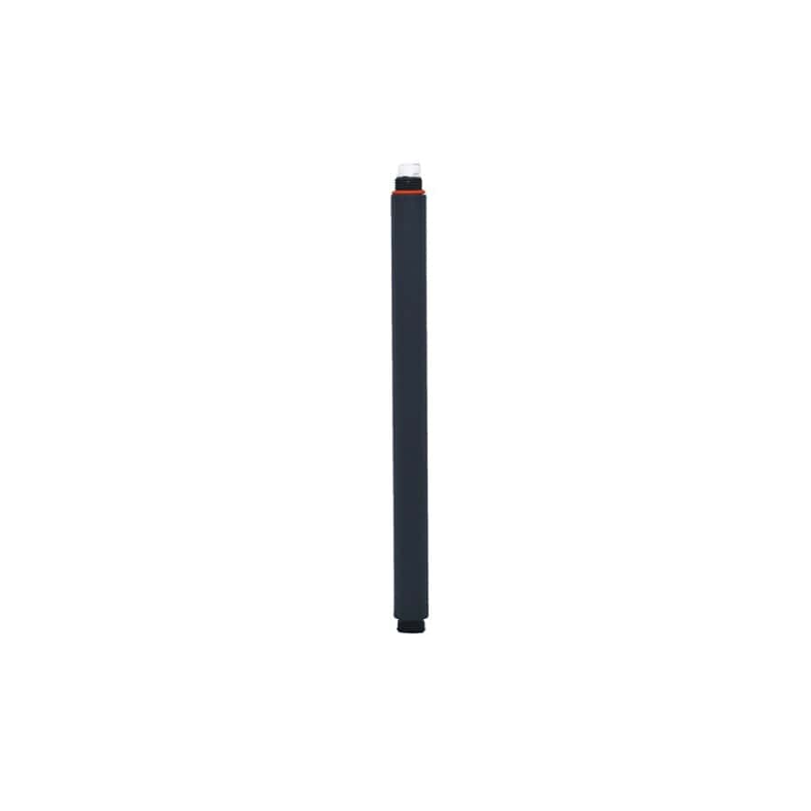 1" x 15" Black Heavy-Duty Cast Aluminum Post