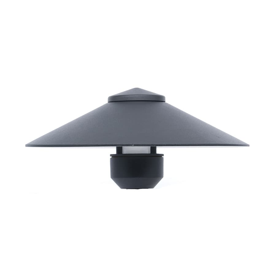 7.875" x 3.5" Weather-Resistant Polyester Powder Coated Black Heavy-Duty Cast Aluminum For 12 V Path Lights Universal Shade