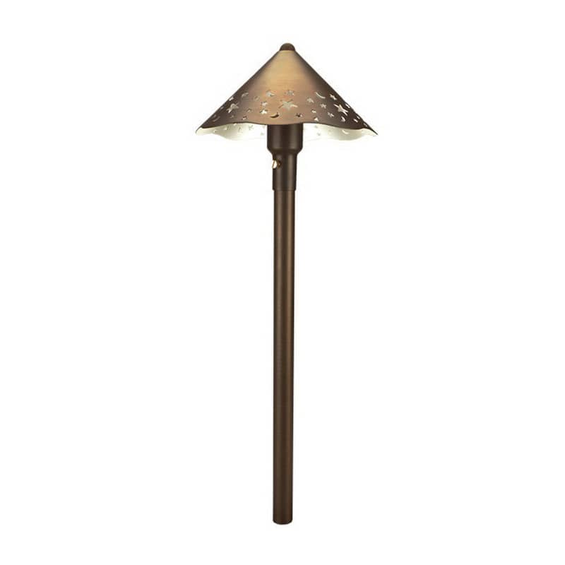 2 W GU5.3 2700K T3 LED Weathered Brass Solid Brass Odyssey Series Area Light | UNICN12L27