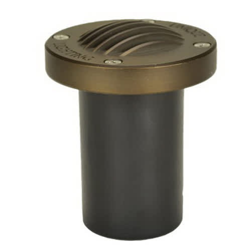 4 W Bi-Pin GU5.3 2700K MR-16 LED Weathered Brass Solid Cast Brass Knights Series Well Light | UNINOVAS12L427