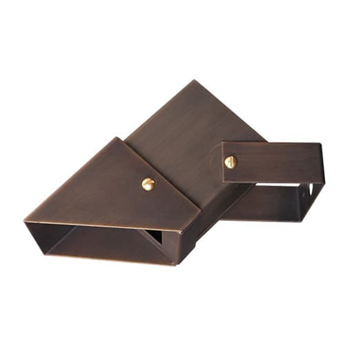 8 W LED Weathered Brass Odyssey Series Down Light | UNIQUA2NL