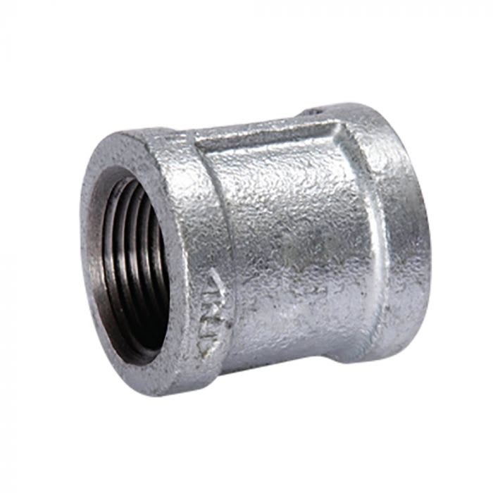 2-1/2" Female Galvanized Coupling | TFGCP025