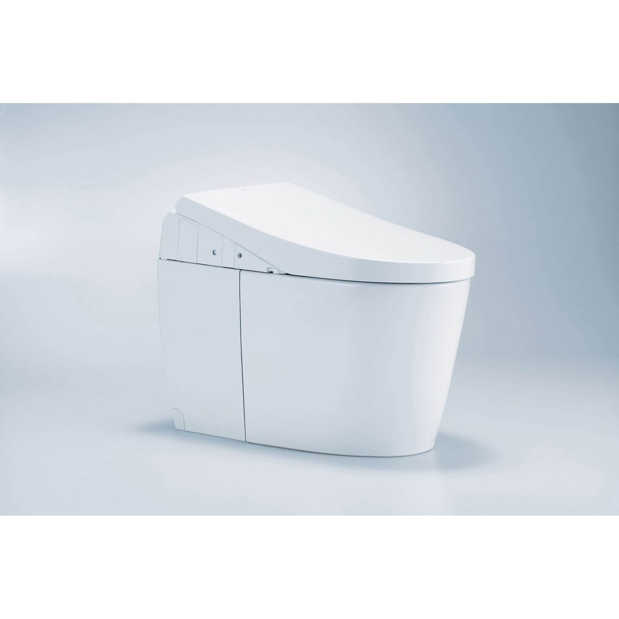27-1/8" x 15-3/16" x 21-1/16" Vitreous China/Plastic Cotton White NEOREST AH Series Dual Flush Toilet | TOTMS989CUMFG01