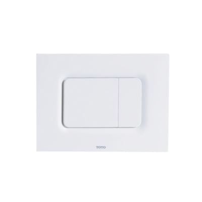 9-1/2" x 1" x 6-1/4" White ABS For WT171M WT172M or WT173M Tank Basic Square Push Plate | TOTYT920WH