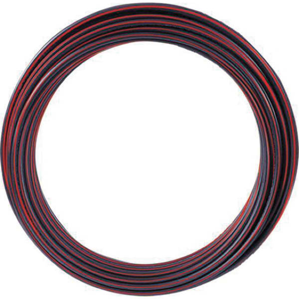 3/4" x 300' Black with Red Stripe Oxygen Barrier Tubing | VGA11457