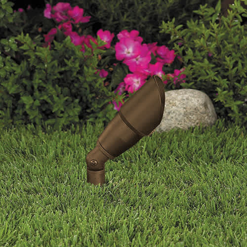 6 W RGBW LED Dark Bronze Ryton R-4 Composite Landscape Series 2416 Model Up and Accent Light | VISGR2416DZ6RGBW