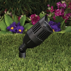 4.5 W 2700K MT-G2 LED Dark Bronze Die-Cast Copper-Free Aluminum Landscape Series 3106 Model Wide Flood Beam Low Voltage Up and Accent Light | VISGR3106DZ45WWF