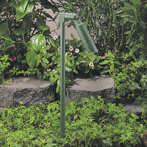 Weathered Bronze Spun Solid Copper/Brass Landscape Series Low Voltage Path Light | VISML4011WBNL