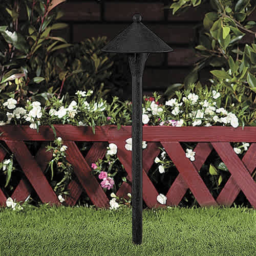 6" x 20-3/4" 5 W Ceramic LED Black Die-Cast Copper-Free Aluminum Landscape Series Low Voltage Path Light | VISPR6501BWLB5ND