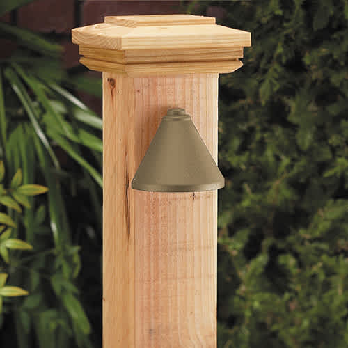LED Granite Die-Cast Copper-Free Aluminum Landscape Series 4250 Model Step Light | VISSL4250GTNL