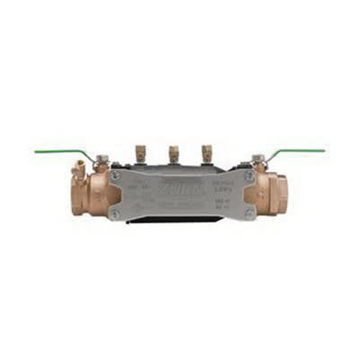 1-1/4" Male Threaded Lead-Free Bronze 175 psi 350XL Series Double Check Backflow Preventer | WLK350XL012