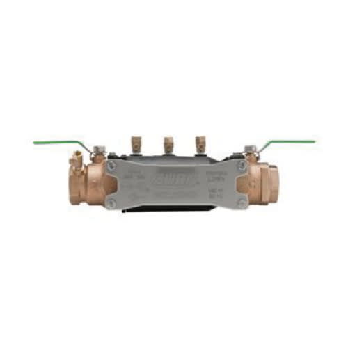 1-1/2" Male Threaded Lead-Free Brass 175 psi 350XL Series Double Check Backflow Preventer | WLK350XL015